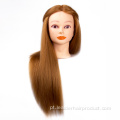 Pratique penteados manequim cabeças de boneca com cabelo real